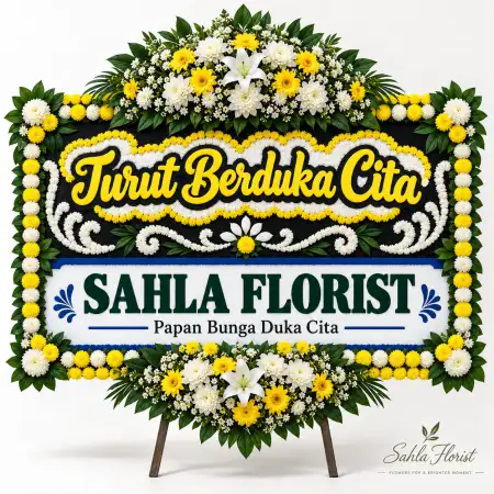 Papan Bunga Duka Melawi