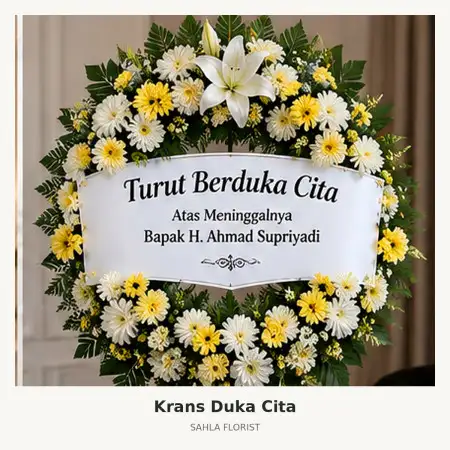 Krans Bunga Duka Melawi